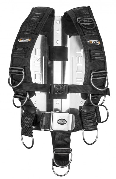 Tecline 3mm Edelstahl Backplate inkl. Comfort Harness