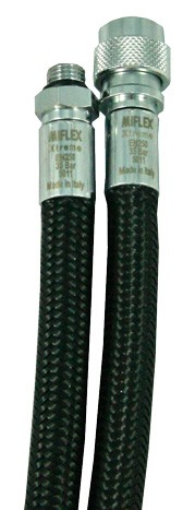 MIFLEX Inflatorschlauch (Schwarz)