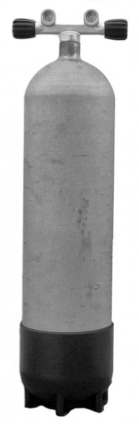 Faber HOT DIPPED Tauchflasche Stahl 12l 200bar LANG
