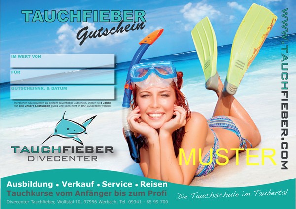 Tauchfieber Gutschein