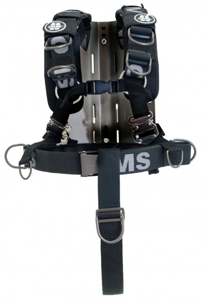 OMS ALU Backplate inkl. Comfort Harness System III