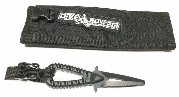 Divesystem Messer mit Kevlar Tasche