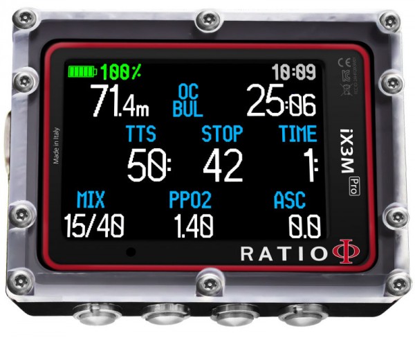 Ratio iX3M Pro TECH+ Tauchcomputer