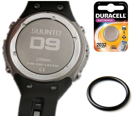 Suunto D9 Batteriewechsel