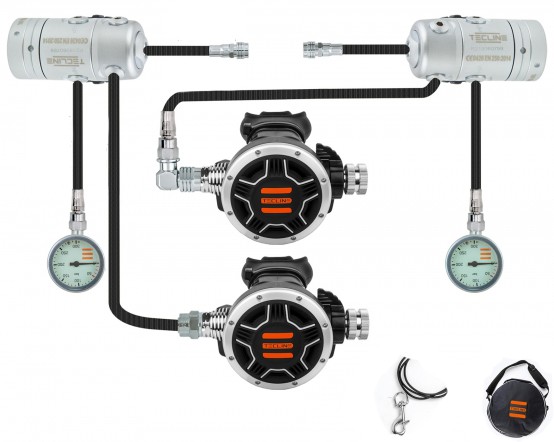 Tecline R2 TEC1 Sidemount Atemregler-Set