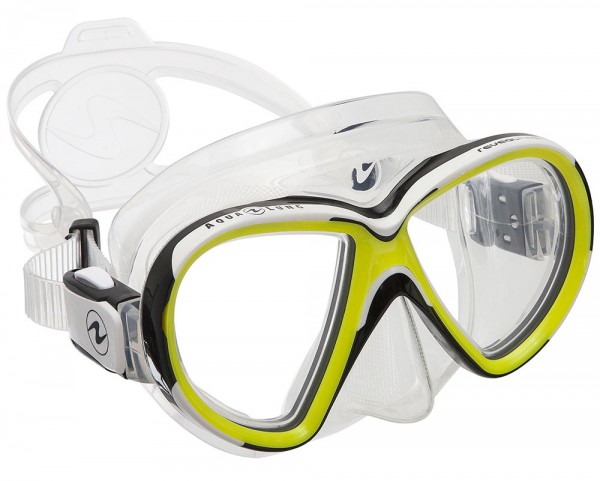 Aqualung Maske Reveal X2 (Clear - Hot Lime)