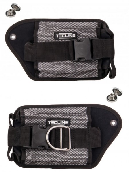 Tecline Bleitaschen System "Kevlar Grau"