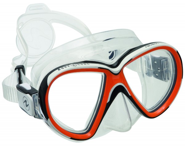 Aqualung Maske Reveal X2 (Clear-Orange)