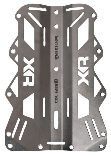 Mares 6mm Edelstahl Backplate