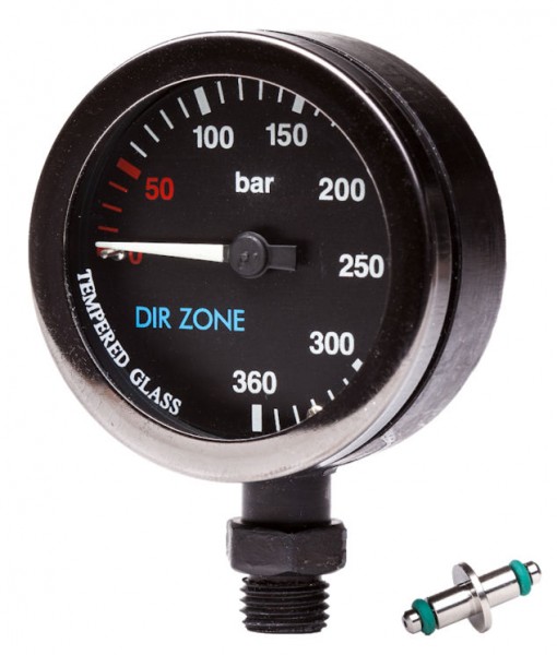 DIRZONE Finimeter 52mm 300bar schwarz