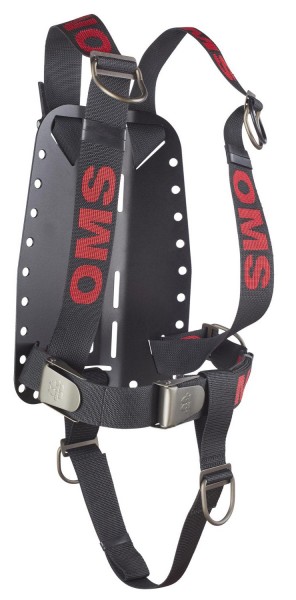 OMS ALU Backplate inkl. DIR Harness