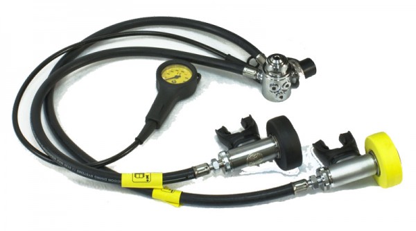 Poseidon Cyklon 5000 Atemregler Set (Metall Ausführung)