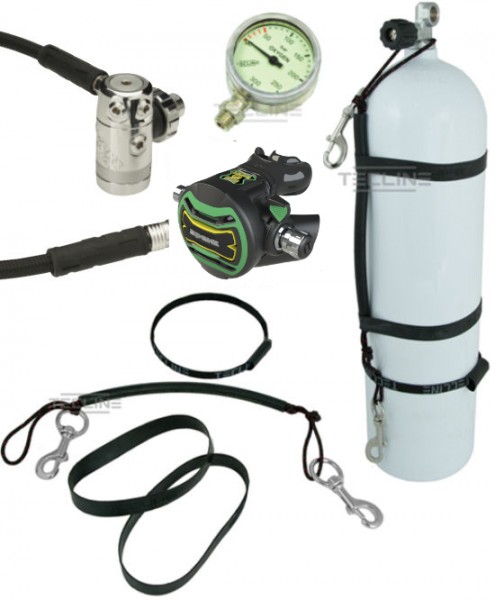 Apeks XTX 40 Nitrox Stage Regler Set inkl. ALU Stage M26