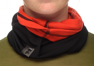 KWARK Buff (Multifunktionstuch) schwarz - rot