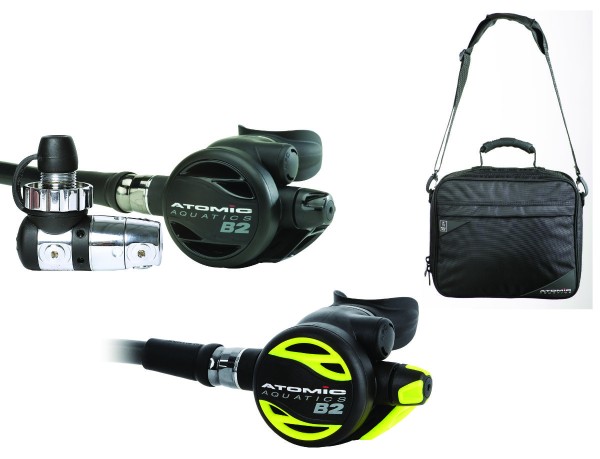 Atomic B1 Atemregler-Set inkl. Octopus & Atemreglertasche