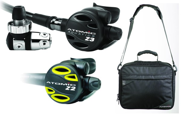 Atomic Z3 Atemregler-Set inkl. Octopus & Atemreglertasche