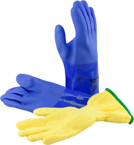 Trockentauch Handschuhe (blau)