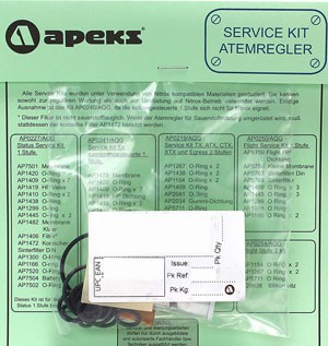 APEKS Revisions Kit 1. Stufe (Travel Kit)