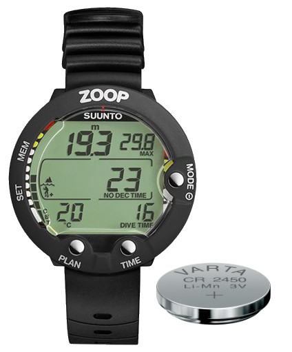 Suunto Zoop Tauchcomputer Batteriewechsel