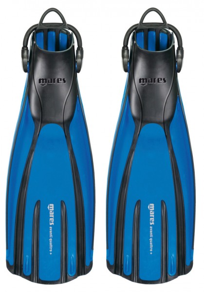 Mares QUATTRO+ Taucherflosse (blau)