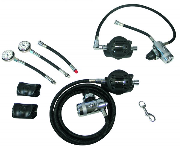 Apeks Sidemount Atemregler Set