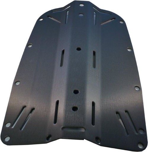 Tecline ALU Backplate Schwarz